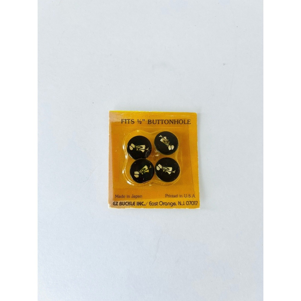 Lot Of‎ 4 Holly Hobby Vintage Plastic Buttons NEW In Package